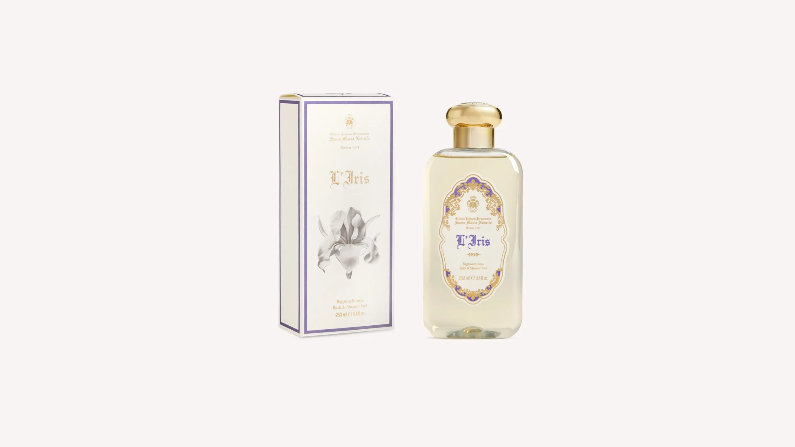 bagnoschiuma_liris_1.webp Fashion Santa Maria Novella Bagnoschiuma L'Iris