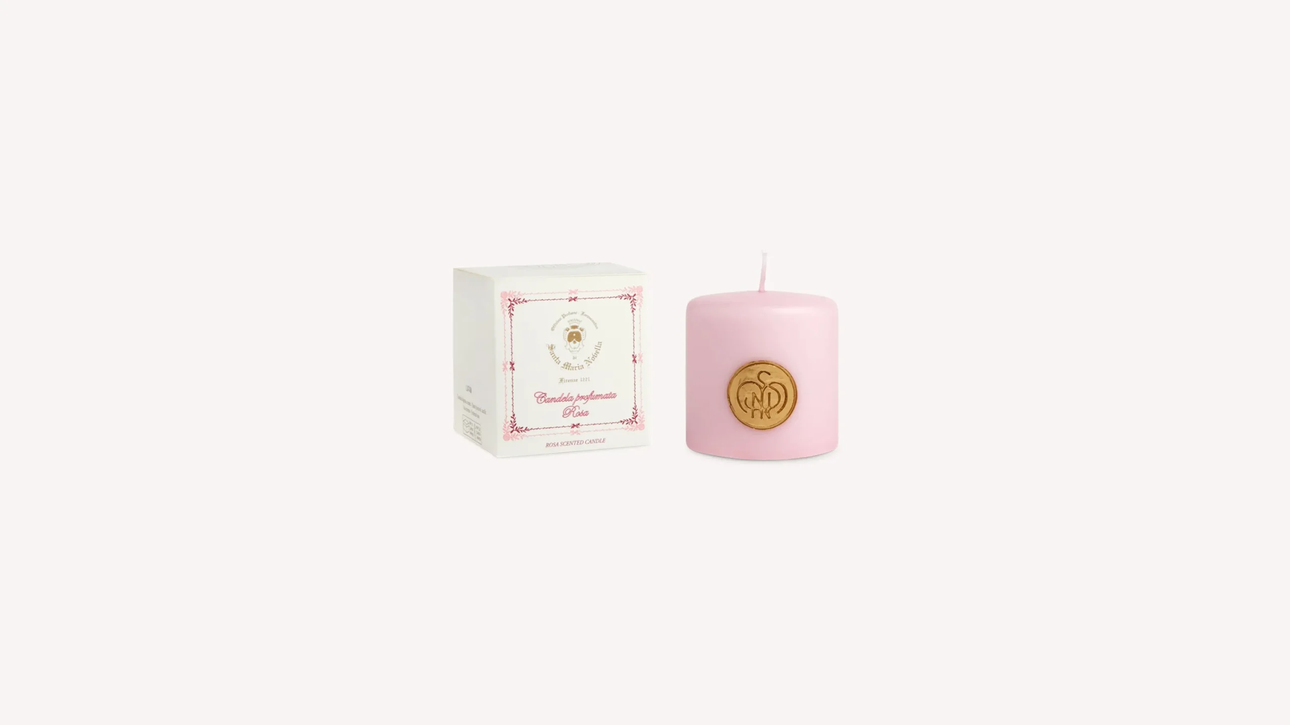 candela_profumata_rosa_2.webp Best Santa Maria Novella Candela Profumata Rosa